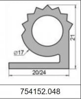 Профиль силиконовый 754152.048
